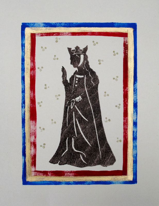 Empress Matilda, version I Silhouette of Empress Matilda