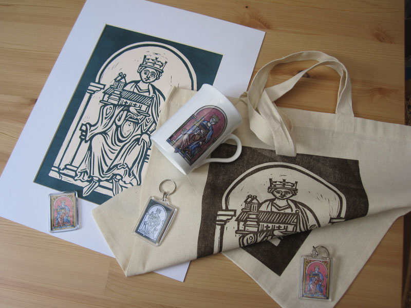 “Inspired by...” merchandise Mug, tote bag and Henry I prints