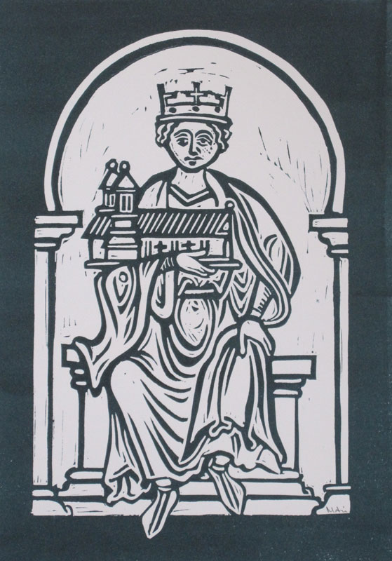 Inspired by... Henry I sitting on his throne